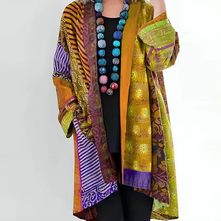 Patchworkowy Kardigan Kimono