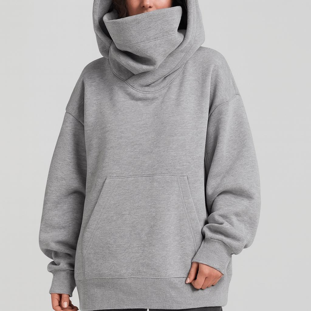 Bluza z kapturem oversize