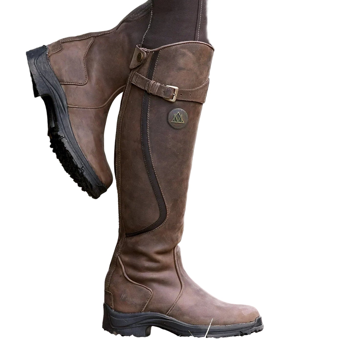 Buty za kolano z wytrzymałą podeszwą