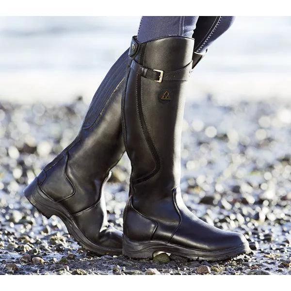 Buty za kolano z wytrzymałą podeszwą
