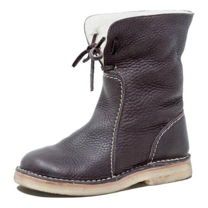 Buty zimowe z podszewką Shearling