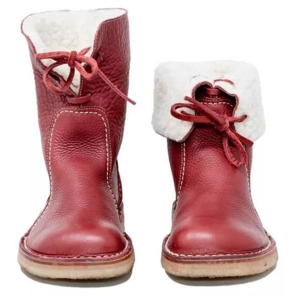 Buty zimowe z podszewką Shearling