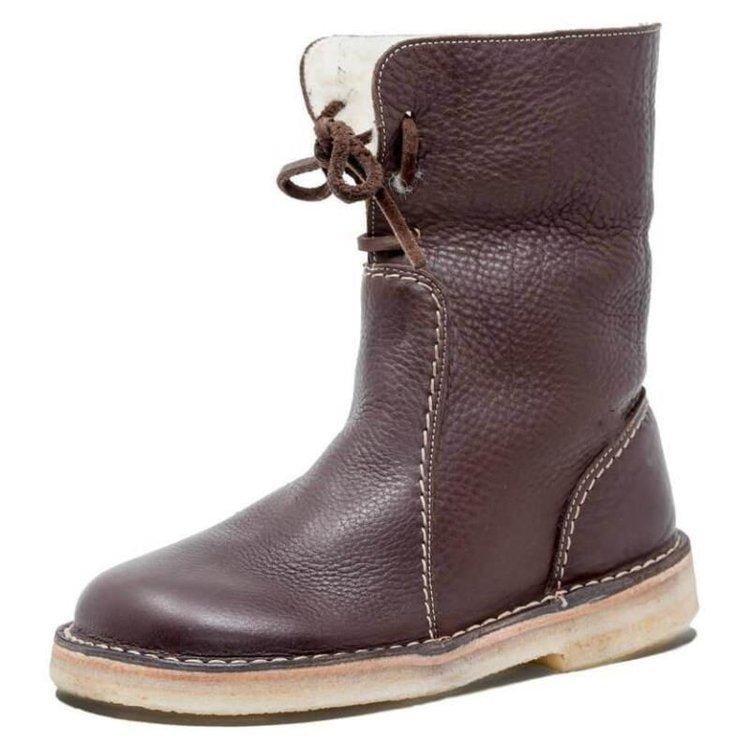 Buty zimowe z podszewką Shearling