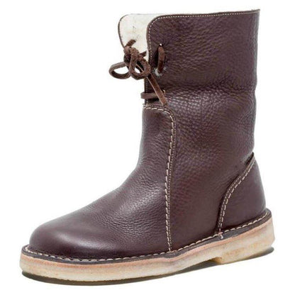 Buty zimowe z podszewką Shearling