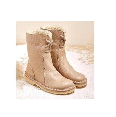 Buty zimowe z podszewką Shearling