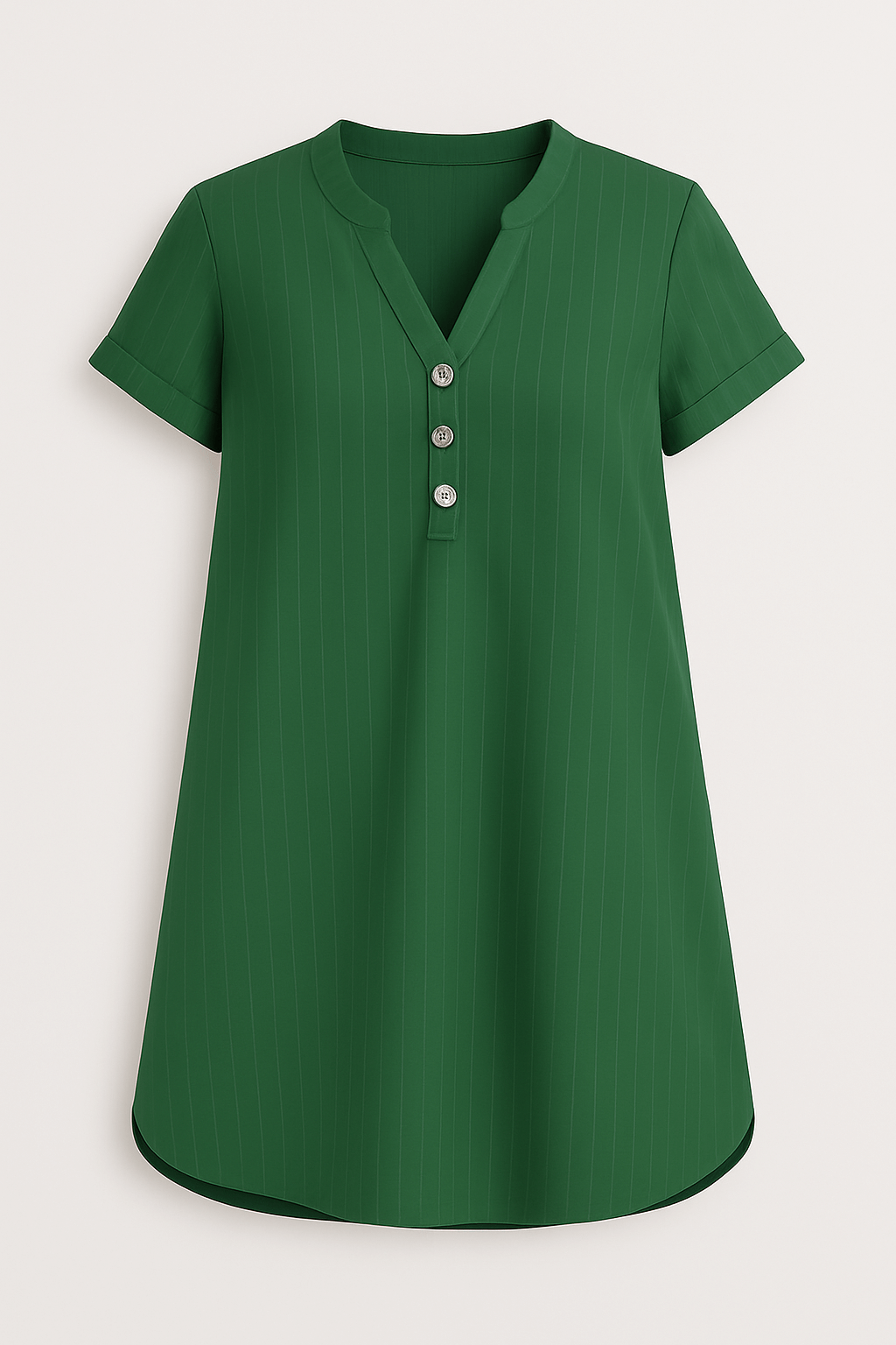 Klara | Mini sukienka z dekoltem w szpic, oddychająca tkanina 0