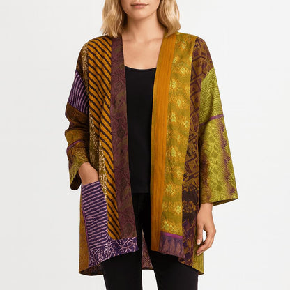Patchworkowy Kardigan Kimono
