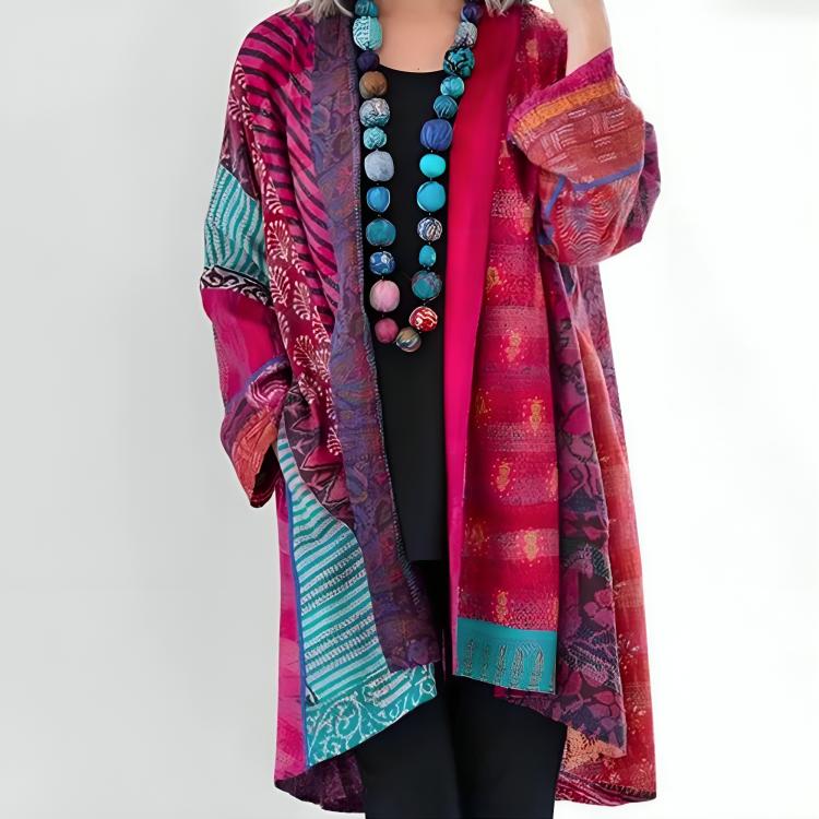 Patchworkowy Kardigan Kimono