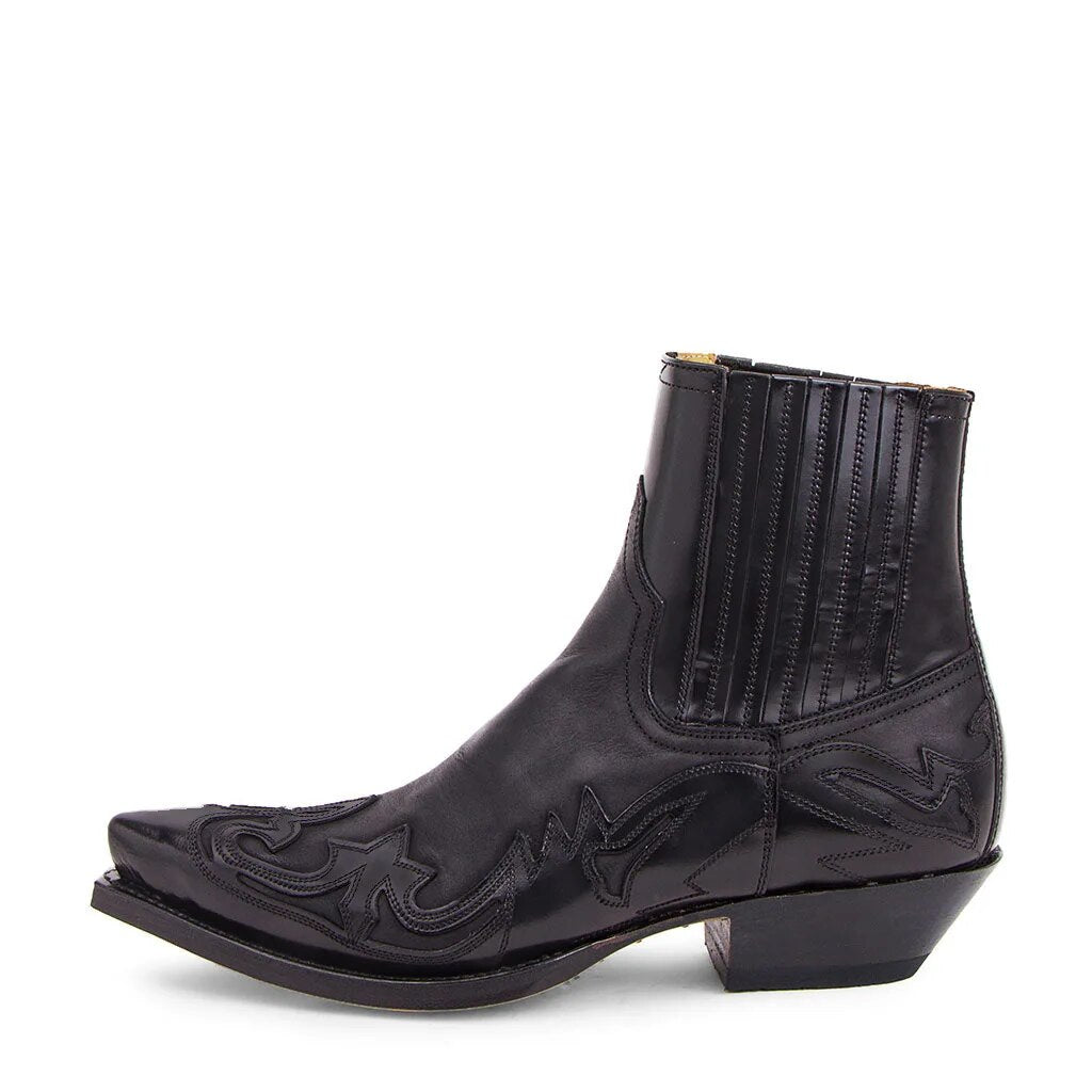 Skórzane buty kowbojskie